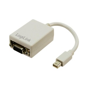 LogiLink CV0038 DisplayPort/VGAアダプター [1x Mini-DisplayPort connector-1x VGAソケット] ホワイト0.09m (940910024018) - Product Image 1