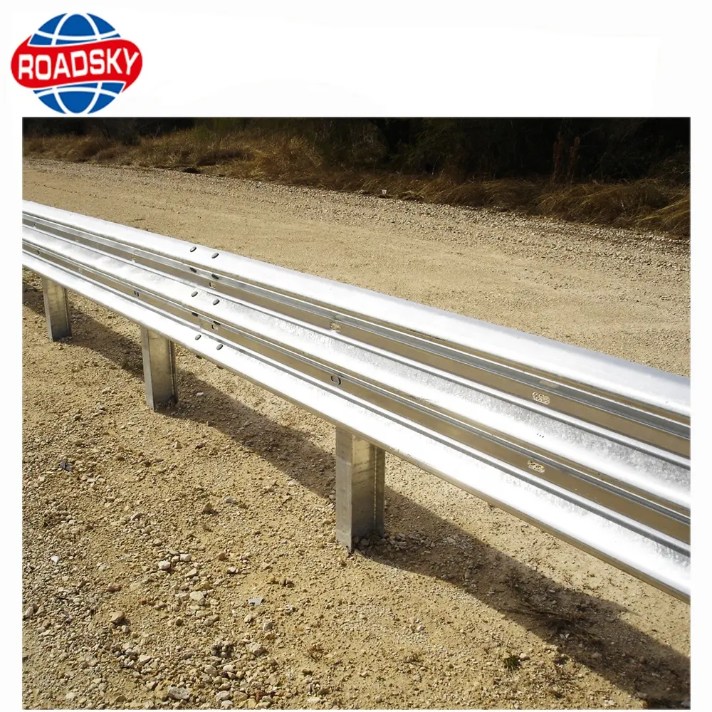 Highway Galvanized Safety Barrier Steel Post safety barrier railing