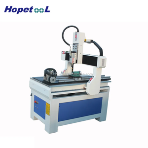 4轴数控刳刨机6090 Mach3/DSP面板控制便携式数控铣床用于PCB 3D木工刳刨机数控6090中国 - Product Image 1