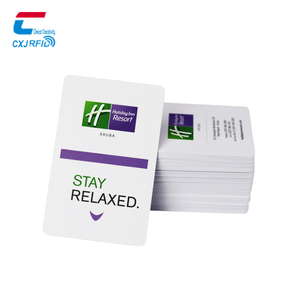 Diferentes sistemas de bloqueo de hotel F08 Tarjetas RFID Tarjeta de llave NFC inteligente cifrada personalizada 13,56 Mhz Control DE ACCESO Tarjeta de llave de hotel RFID - Product Image 1