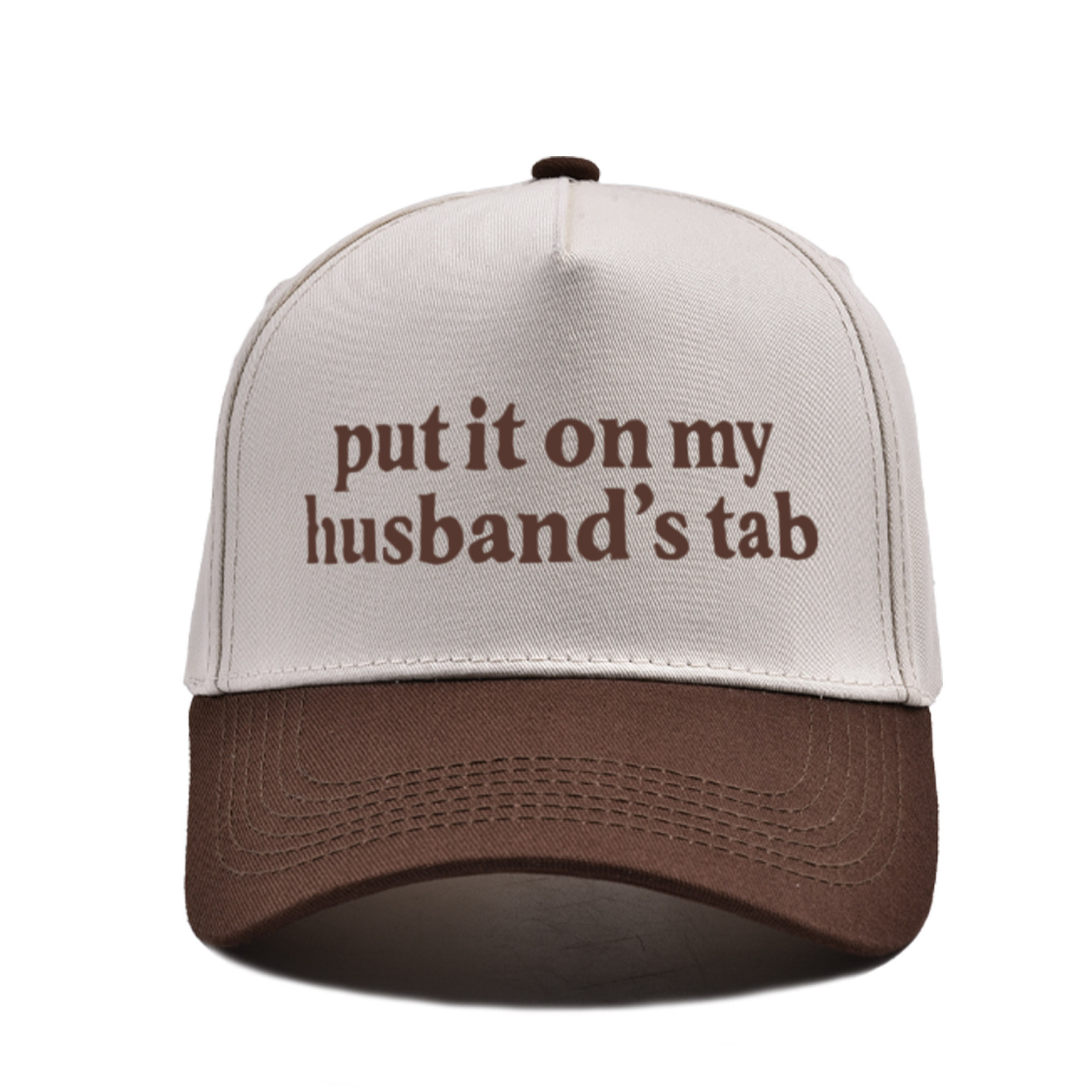 Coffee rice-put it on my husbands tab trucker baseball cap