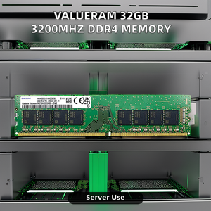 Value RAM 32GB DDR4 3200 Mbit/s Nicht-ECC CL22 DIMM Desktop-Speicher KVR32N22D8/32 1333MHz Server anwendung auf Lager" - Product Image 6