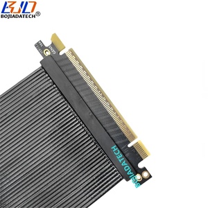 270 độ PCI-E 5.0 16X đến X16 <span class=keywords><strong>Card</strong></span> đồ họa GPU Riser cáp mở rộng Gen5 20cm 30cm 40cm 60cm cho rtx5090d rx9070xt A100 H100 - Product Image 5