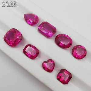 Wholesale Laboratory Lift Method for Growing Rose <strong>Ruby</strong> Oval Cut High Quality <strong>Ruby</strong> Bare <strong>Rock</strong> <strong>in</strong> Bulk From Stock - Product Image 4