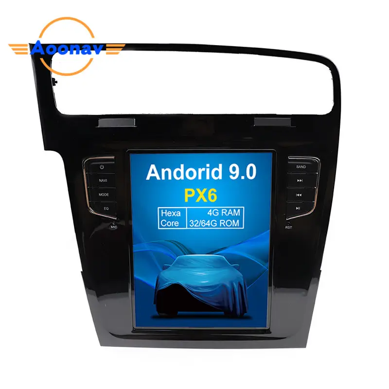 AOONAV Android 8,1 coche DVD GPS player para Volkswagen/VW GOLF 7 2013 Radio del coche reproductor de DVD Headunit