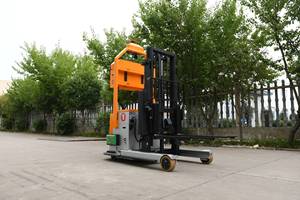 Fabricante 1,5 Ton 3M pequeño robot móvil apilable hacia adelante con capacidad de carga 1500kg y altura de elevación 3000mm - Product Image 6
