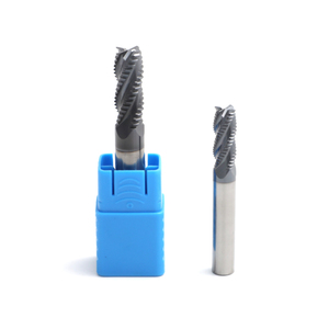 HRC 45 כרסום קאטר טונגסטן קרביד roughing סוף מיל 10mm עם AlTiN ציפוי