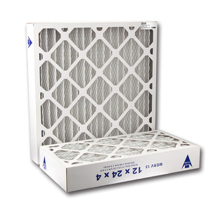 <strong>Customized</strong> Cardboard Paper Pleated Frame AC Furnace HVAC 24x24x2 MERV 8 11 13 Air <strong>Filter</strong> Replacement Air Conditioner <strong>Filter</strong> - Product Image 2