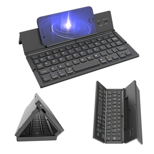 Teclado inalámbrico plegable ABS de 78 teclas de Guangdong BT para IOS para operación de tijera de Windows estilo de proyección en inglés nuevo producto - Product Image 6