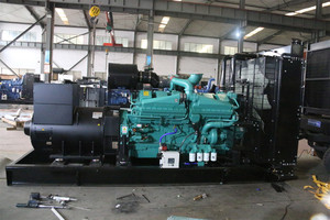 Generador diésel 1000kVA Monitoreo remoto 800kW Opciones de bajo consumo de combustible para plantas de fabricación continua Frecuencia de funcionamiento - Product Image 2