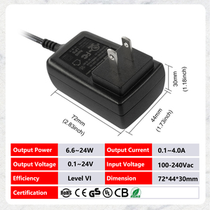 Gleichstrom adapter Großhandel 12V 24V AC/DC Adapter 5V 9V 12V 24V 1A 2A 3A Netzteil DC 5,5*2,1mm Adapter Ladegeräte und Adapter