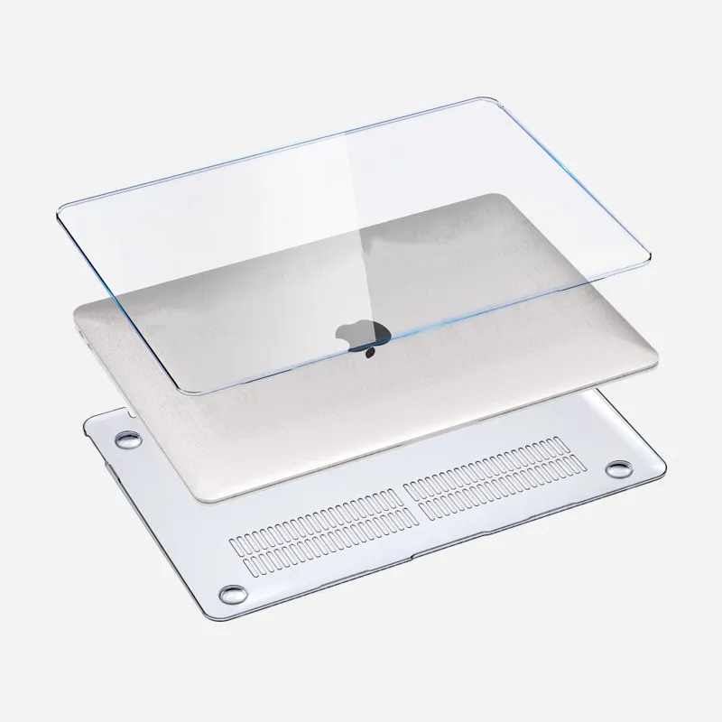 [Para Macbook Pro 13] Estuche transparente para computadora portátil Crystal Pc para Apple Macbook Pro Estuche de 13 pulgadas