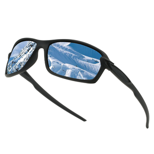 Lunettes de soleil de sport de plein air pour adultes avec protection UV Lunettes de vélo à lentille Gold Tac Cadre en résine à la mode pour la randonnée - Product Image 2