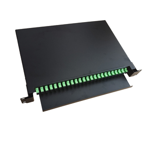 Factory Made Drawer Type Odf 24 Core Fiber Optic Distribution Frame Box <strong>With</strong> Splice Cassette SC/UPC - Product Image 4