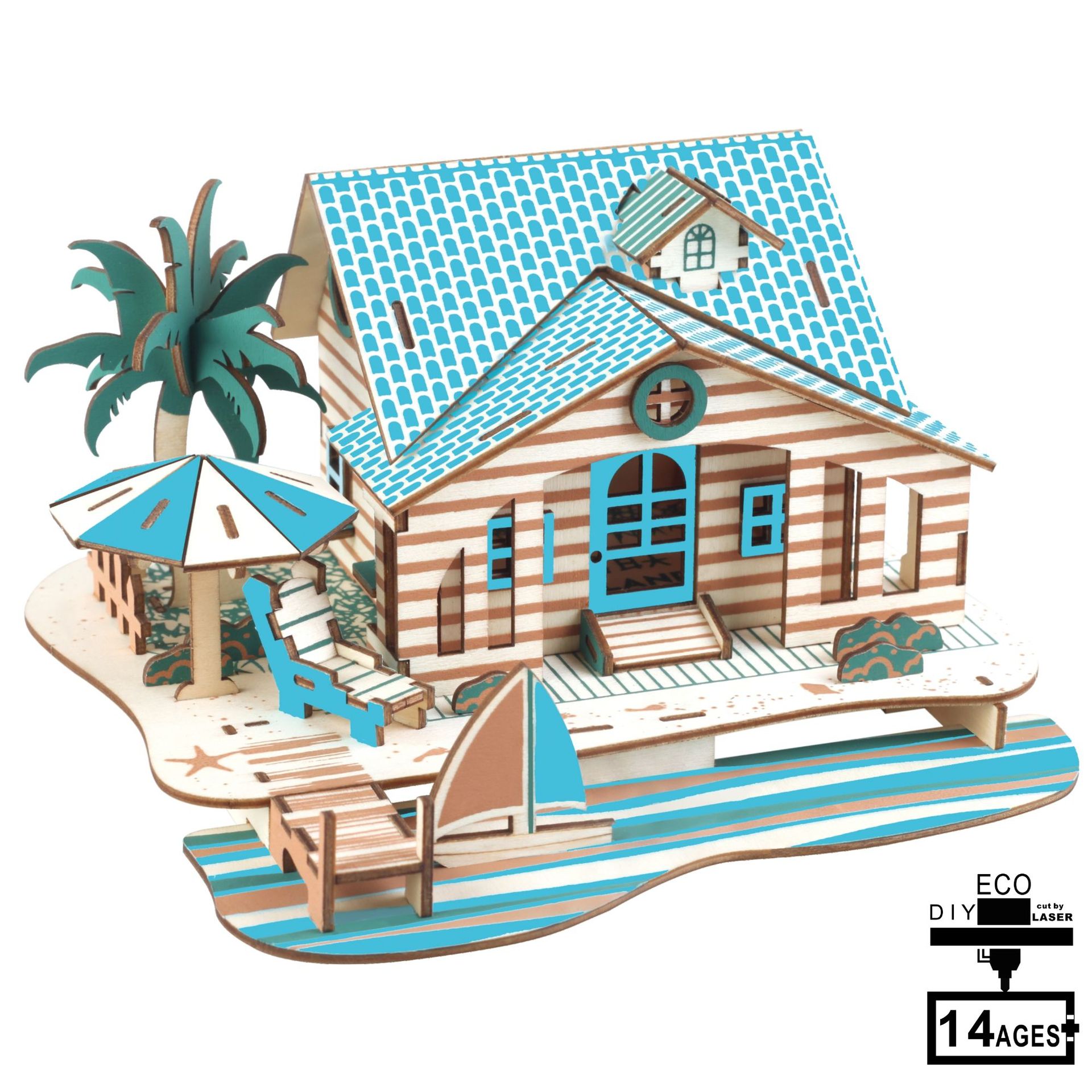 Bali holiday home-laser