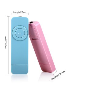 支持闪存32GB tf卡插槽数字MP3音乐播放器便携式迷你USB闪存驱动器MP3播放器 - Product Image 4