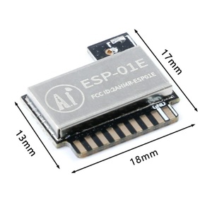 ESP-01 ESP-01E ESP8285シリアルポートからWiFiワイヤレスモジュールESP8266透過伝送UART IIC I2C SPIインターフェース - Product Image 3