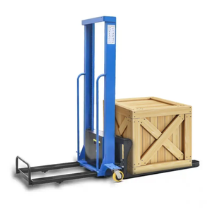 1T <strong>Auto</strong> Lift DC Motor Power Source Portable Stacker Truck Efficient <strong>Loading</strong> and <strong>Unloading</strong> for Retail Industries New Condition - Product Image 4