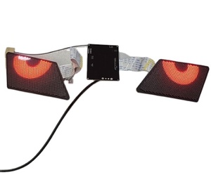 Popüler şeytan göz araba farı akıllı Led animasyonlu ekran gözler App kontrol RGB özelleştirilmiş şekil araba montaj modifikasyonu - Product Image 1