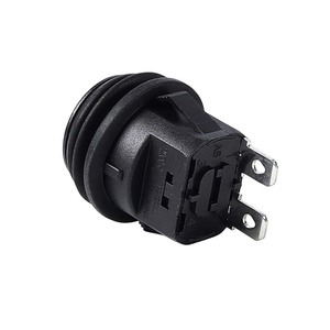 Werkseitig kunden spezifischer LED-beleuchteter Netzschalter 2-poliger Druckknopf Typ Wipp schalter verriegelung Zurücksetzen 250V Max. Spannung 16A Max. Momentan - Product Image 4