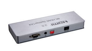 森野4KX2K 60HZ高清多媒体分路器1x4缩放器输出4端口分路器hdmi2.0音频视频4路分路器EDID管理 - Product Image 5