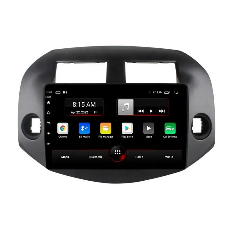 Android Touchscreen Auto DVD-Player GPS-Navigation WIFI BT Für Toyota RAV4 2008 2009 2010 Multimedia Radio Stereo Head Unit 2.5