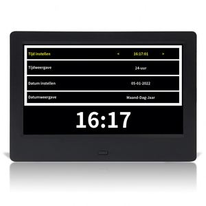 7 ''10-stellige Fernbedienung Wand montage LED Digital Timing Clock 9999 Tage Countdown Event Timer - Product Image 1