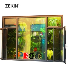 Customized for Engineering Projects Aluminum Casement <strong>Windows</strong> Customized Tempered Insulation Double Glass Tilt and Turn <strong>Window</strong> - Product Image 1