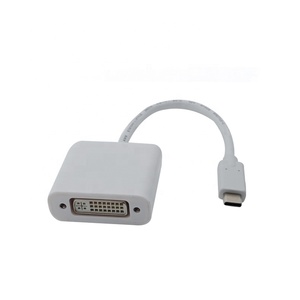タイプC-DVIコンバーターUSB-C〜DVI-DコネクタシングルリンクDVIケーブル