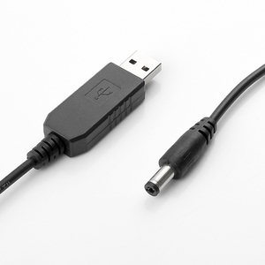 12V電源USB12Vから5VUsb充電器回路基板DcからDcステップアップブーストコンバーターハイパワーDc5521電源ケーブル付き - Product Image 3