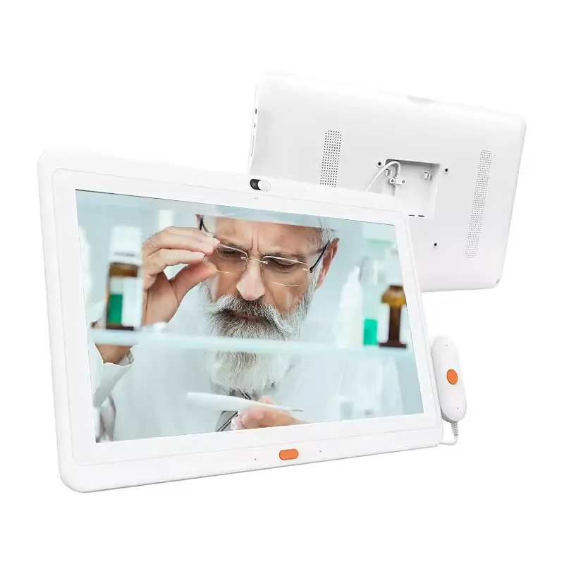 Tablet medis pasang dinding Android 15.6 inci, Tablet medis RK3566 pabrik WH1516T 1920*1080P Fhd untuk rumah sakit