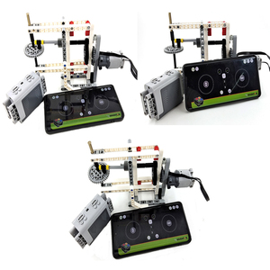9686 RC APP Programm Motor Nähmaschine Fahrzeug Roboter Bausteine Kompatible Legoeds Wedo STEM Education Robotics Brick Toy - Product Image 3