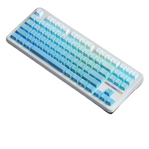 AULA F87 Pro Benutzer definierte RGB-beleuchtete 87-Tasten-USB-Wireless-Gaming-Tastatur DIY Mechanische Dichtung struktur Mini-Computer Verwendung Neu