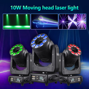 Xlighting ไฟเลเซอร์สำหรับเวที DJ โหมดควบคุม DMX512 xlighting 5/8/10W ZOOM Focus rgw LED 30CH ฟังก์ชั่น All-in-One - Product Image 4