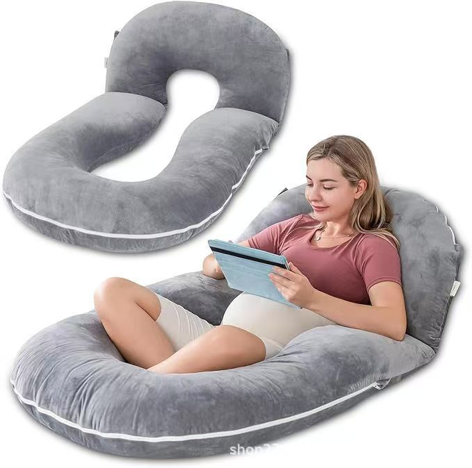 Gris terciopelo cristal con forro lavable desmontable