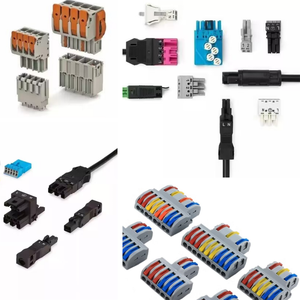 2065-100/998-403 Electrical Quick <strong>Connection</strong> <strong>Spring</strong> <strong>Terminal</strong> <strong>Block</strong> Push in Wire Connector 2065-100/998-403 - Product Image 2