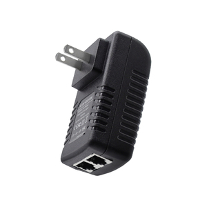 Inyector Hengxin 48V POE, transmisión de 10/100Mbps, salida DC48/0.5A para dispositivos IP - Product Image 1