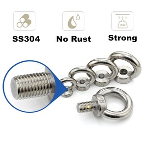 Din580 C15 M12 <span class=keywords><strong>M24</strong></span> M36中国サプライヤー高強度ステンレス鋼リフティングボルトアイスクリュー