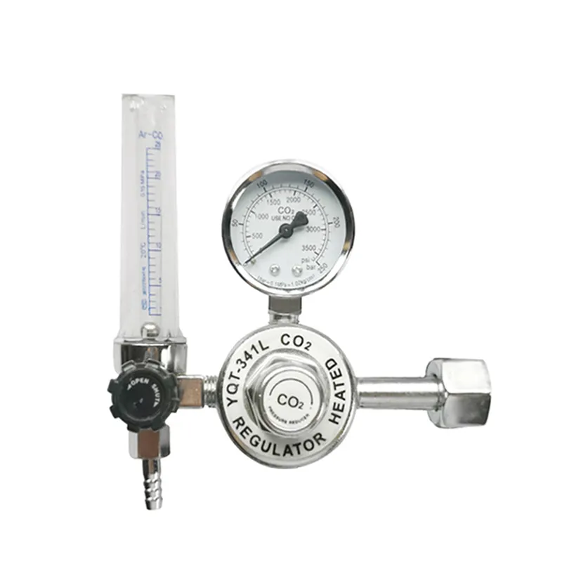 Válvula Solenoide reguladora de dióxido de carbono, equipo de soldadura de Gas personalizable, regulador de flujo