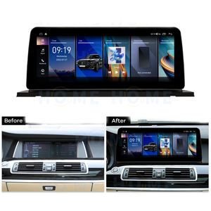 12.5/10.25-inç multimedya oynatıcı 64g GPS navigasyon radyo Android 14 merkezi kontrol ekranı Carplay BMW 5 serisi F07 için - Product Image 1