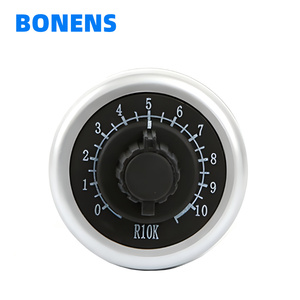 Bonens LA42DWQ-22 1K Ohm Botão Rotary <span class=keywords><strong>Switch</strong></span> Potenciômetro Pot Inverter Conversor Resistência Velocidade Variável Drive Potenciômetro