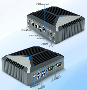 24 Hours 7 Days N100 Barebone Mini <strong>Pc</strong> Computer Box <strong>Pc</strong> Industrial Fanless <strong>Pc</strong> for IT System - Product Image 2