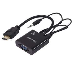 适用于带音频视频分离器和转换器的HDMI至VGA转换器产品