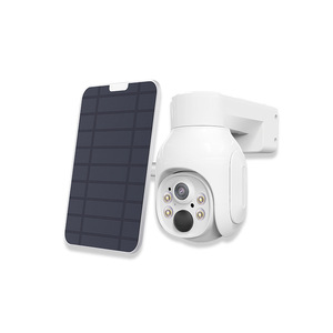Telecamera a cupola CCTV solare con visione notturna HD e avvisi di movimento CMOS sensore Cloud Storage e rilevamento del movimento di rete per la sicurezza - Product Image 2