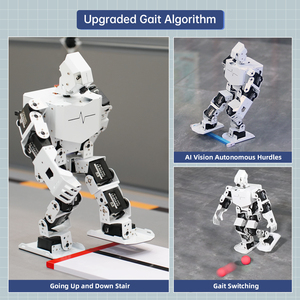 Hiwonder TonyPi Pro AI Vision Voice Interaction Humanoid <strong>Raspberry</strong> <strong>Pi</strong> 5 <strong>Robot</strong> with AI Large Model Chatgpt Education Robotic Kit - Product Image 2