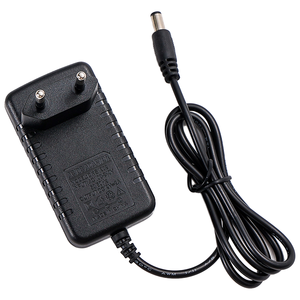 Adaptador de 12V Salida de CC 12V 1A 9V 1A Opciones Rango de entrada 100-240V 50-60Hz Frecuencia Tipo T Enchufe 24vdc Fuente de alimentación - Product Image 1
