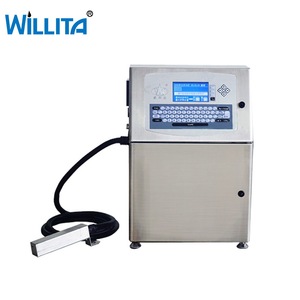 Tinten strahl drucker CIJ-Drucker maschine Willita Industrial Small Character für Flaschen draht kabel Ei Datums codierung Logo Drucken 220V - Product Image 3