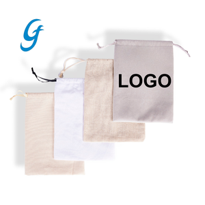 Custom Sizes Color Logo Dust <strong>Bag</strong> <strong>Low</strong> <strong>MOQ</strong> Cotton Velvet Linen Drawstring Dust <strong>Bag</strong> for Jewelry Earring Package - Product Image 1