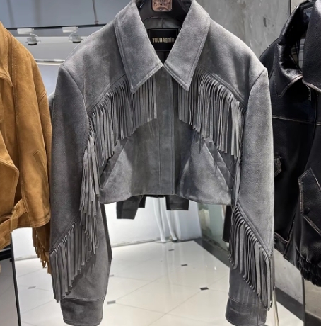 Gray Suede