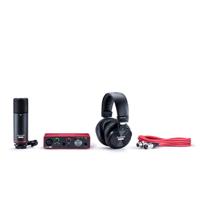 Professional Scarlett Solo Studio 3rd Gen Recording Sound Card Set 2 <strong>Input</strong>/2 Out Usb <strong>Audio</strong> <strong>Interface</strong> With Condenser Mic - Product Image 3
